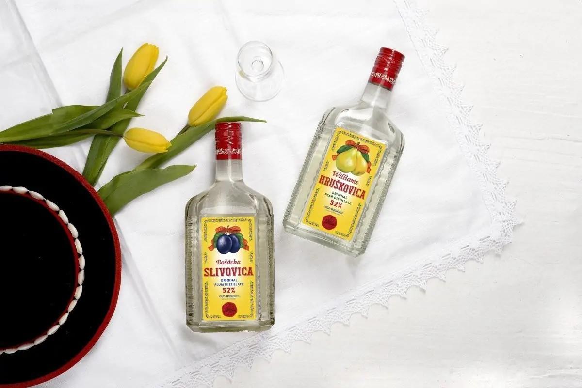 fruit distillates from the Slovak distillery Bošácka